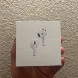 White Wireless Earbuds in Box